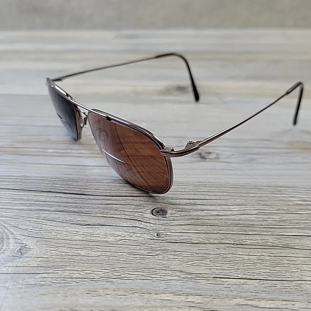 Luxottica Memorize Eyeglasses Frames Only‎ 6505 3004 Aviator Gunmetal 57-18 145